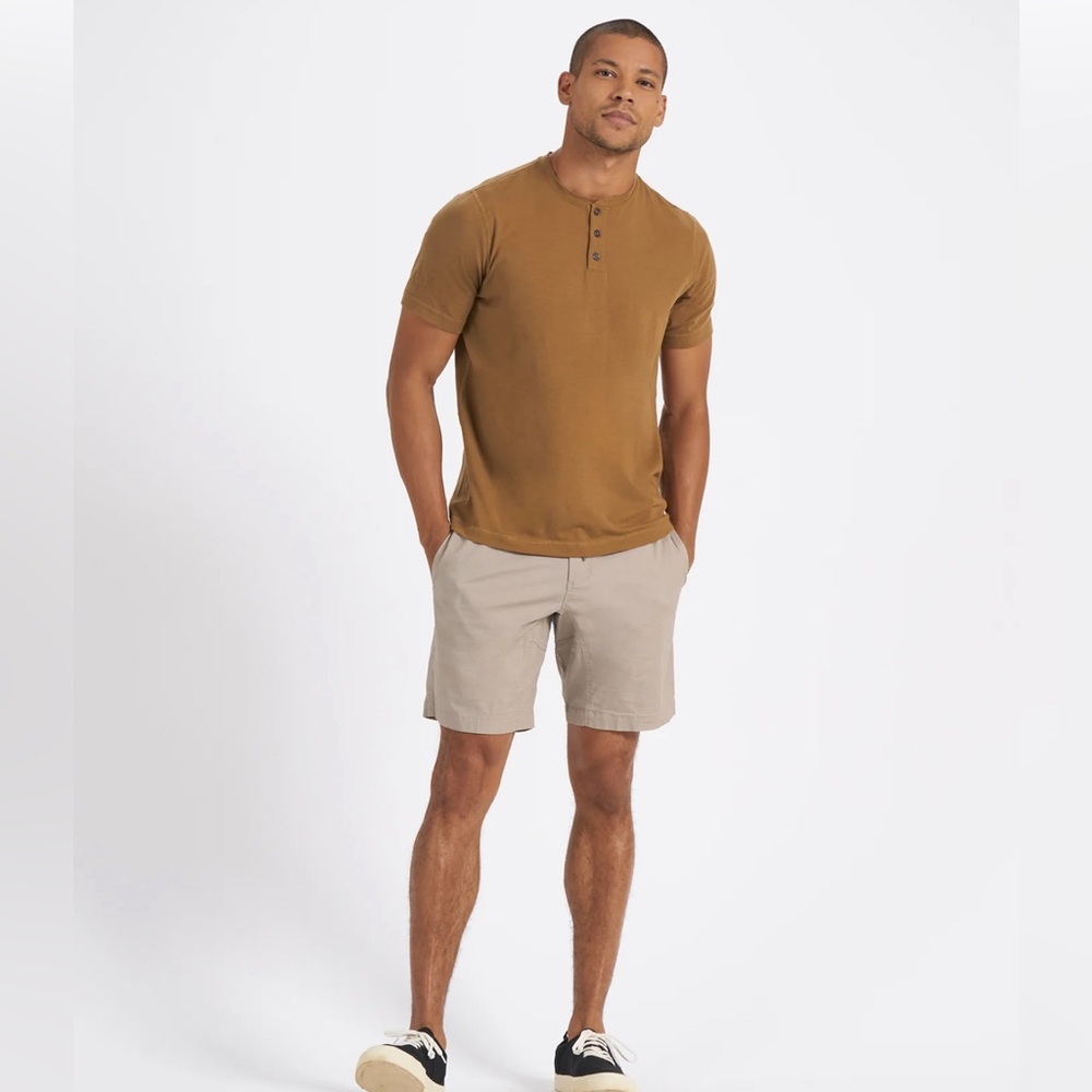 Vuori Ripstop Shorts color Sesame Size Small #V370